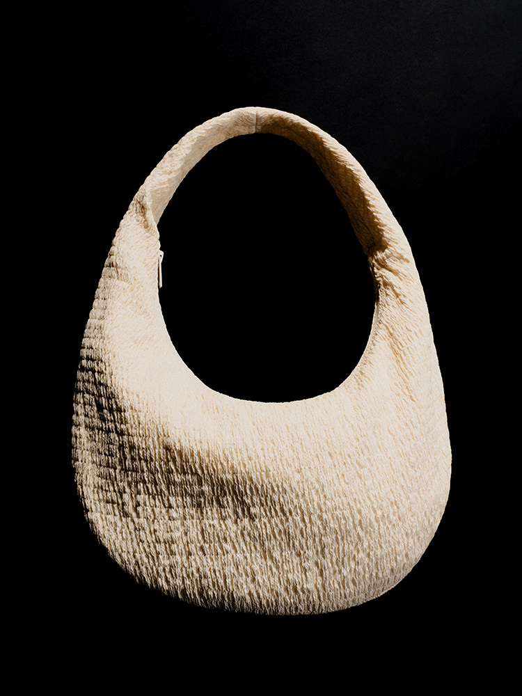 スモッキングショルダーバッグ